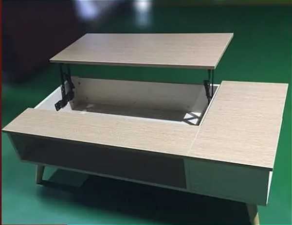 coffee table transforms to dining table