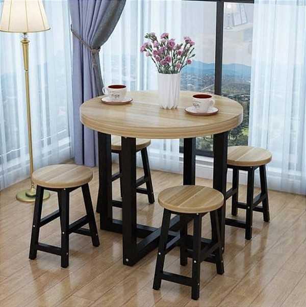 wood and acrylic coffee table